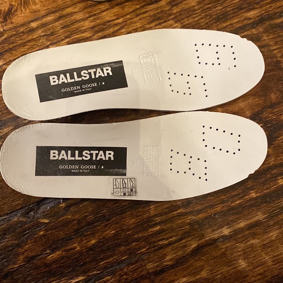 GOLDEN GOOSE ★ Camouflage Ball Star sneakers with glittery star & heel tab 36/6 - Picture 12 of 14